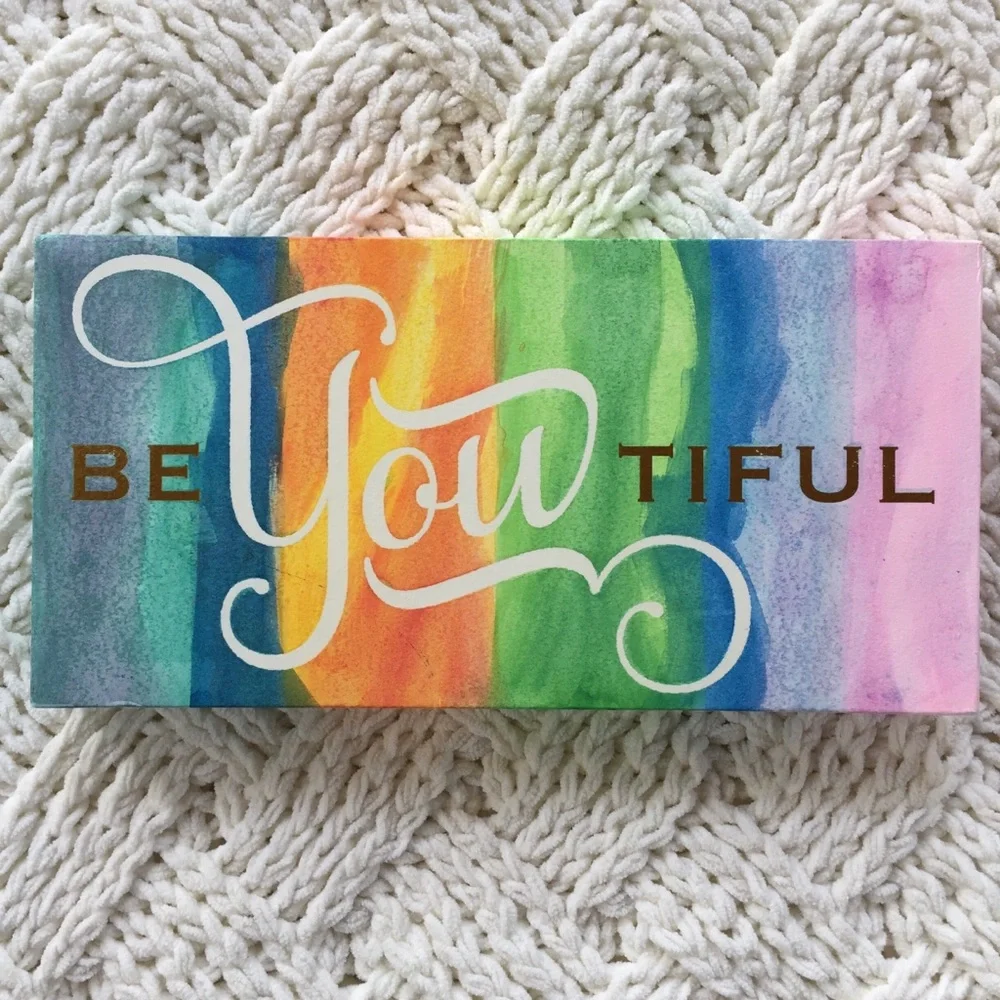 Decorative Watercolor Sign Dorm Decor Boho BeYoutiful